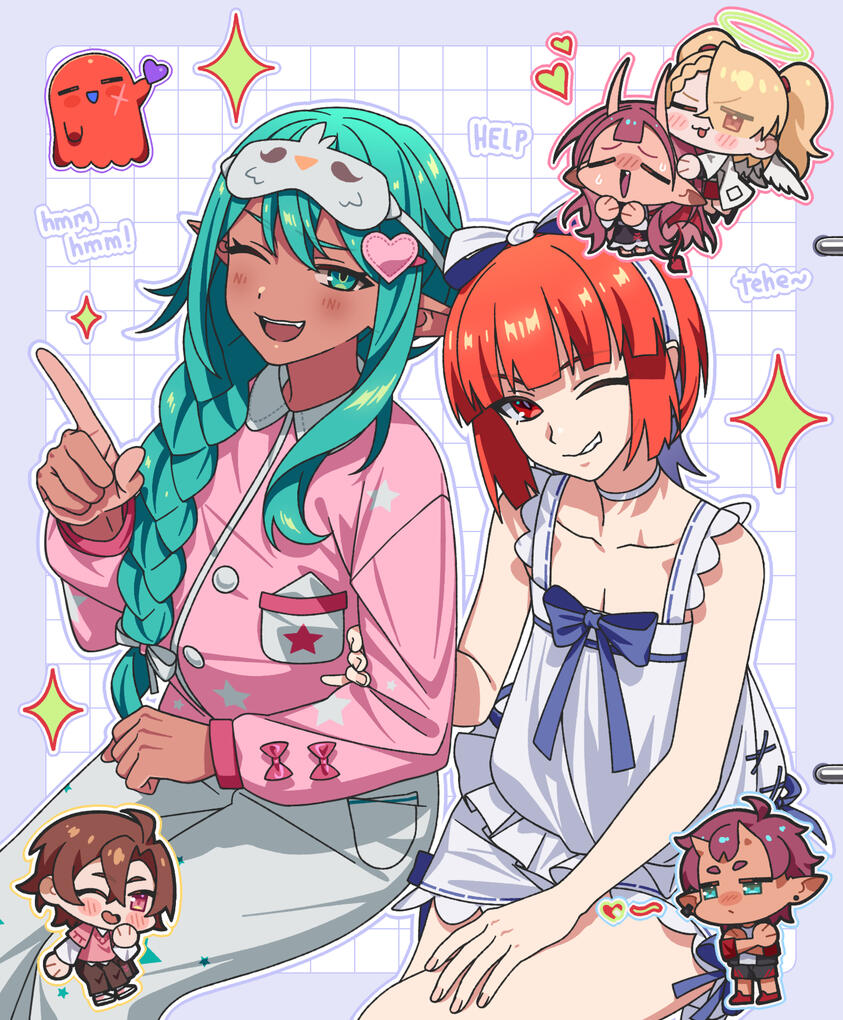 Mel and Tako (Monic)